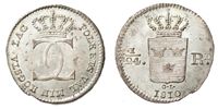 KARL XIII (1809-1818). 1/24 riksdaler 1810