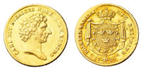KARL XIV JOHAN (1818-1844). Dukat 1835