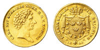 KARL XIV JOHAN (1818-1844). Dukat 1840