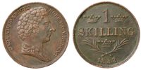 KARL XIV JOHAN (1818-1844). Skilling 1832