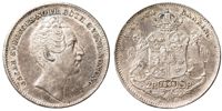OSKAR I (1844-1859). 1/2 riksdaler specie 1848
