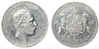 KARL XV (1859-1872). 4 riksdaler riksmynt 1862