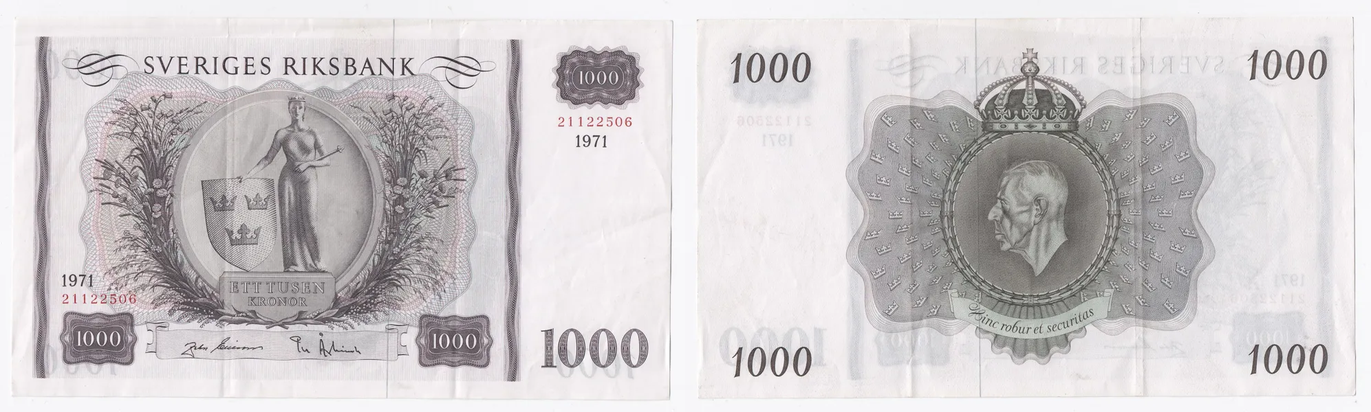 1000 kronor 1971