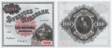 100 kronor 1963