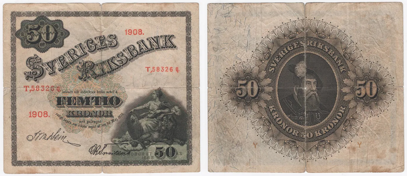 50 kronor 1908