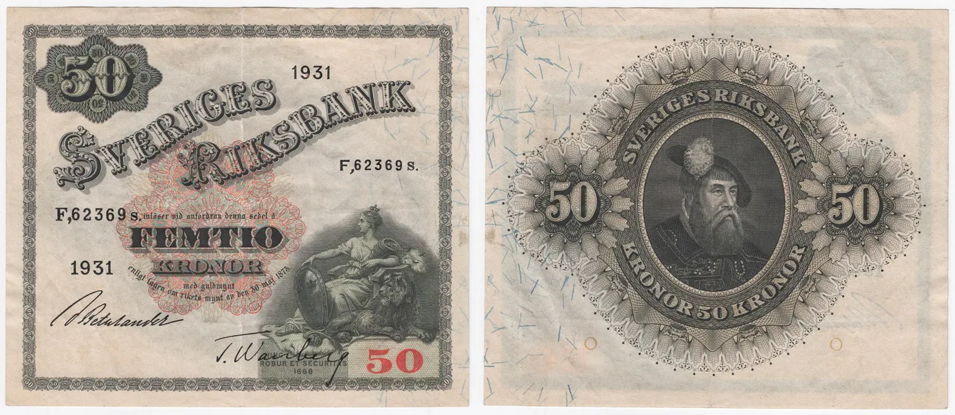 50 kronor 1931