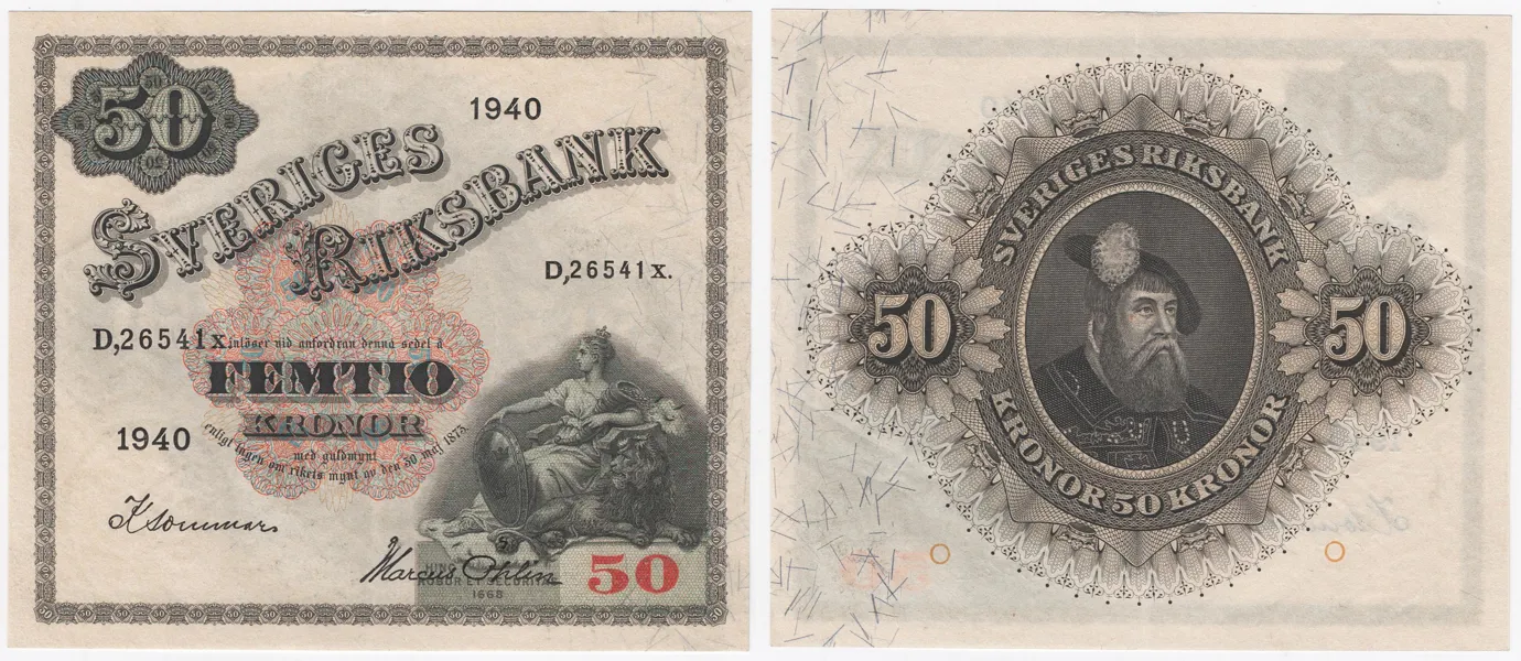 50 kronor 1940