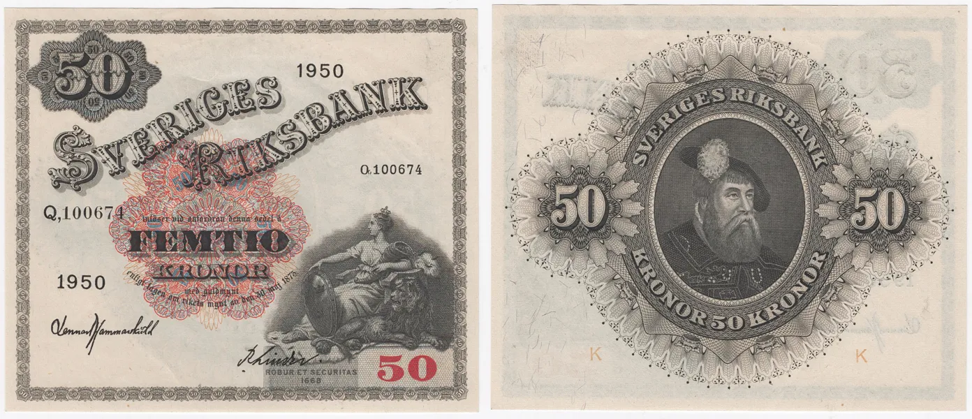 50 kronor 1950
