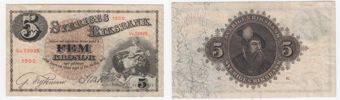 5 kronor 1900