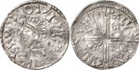 SIGTUNA. Penning. Imitation av Æthelred II, Long Cross/Helmet-hybrid