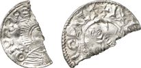LUND. Penning. Imitation av Æthelred II, Long Cross/Small Cross-hybrid