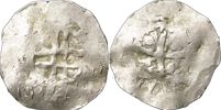 Denar/Penny. Voided cross