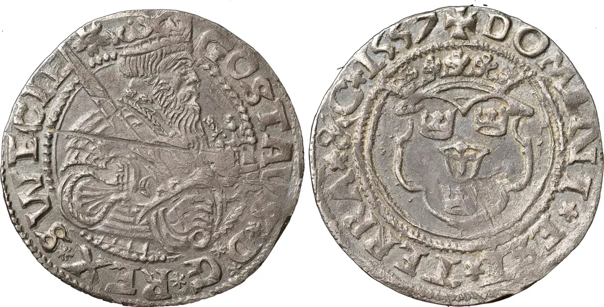 STOCKHOLM. 1/2 mark 1557