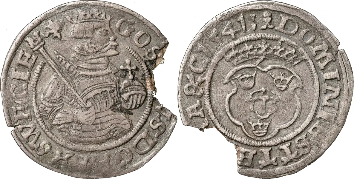 SVARTSJÖ. 1/2 mark 1541