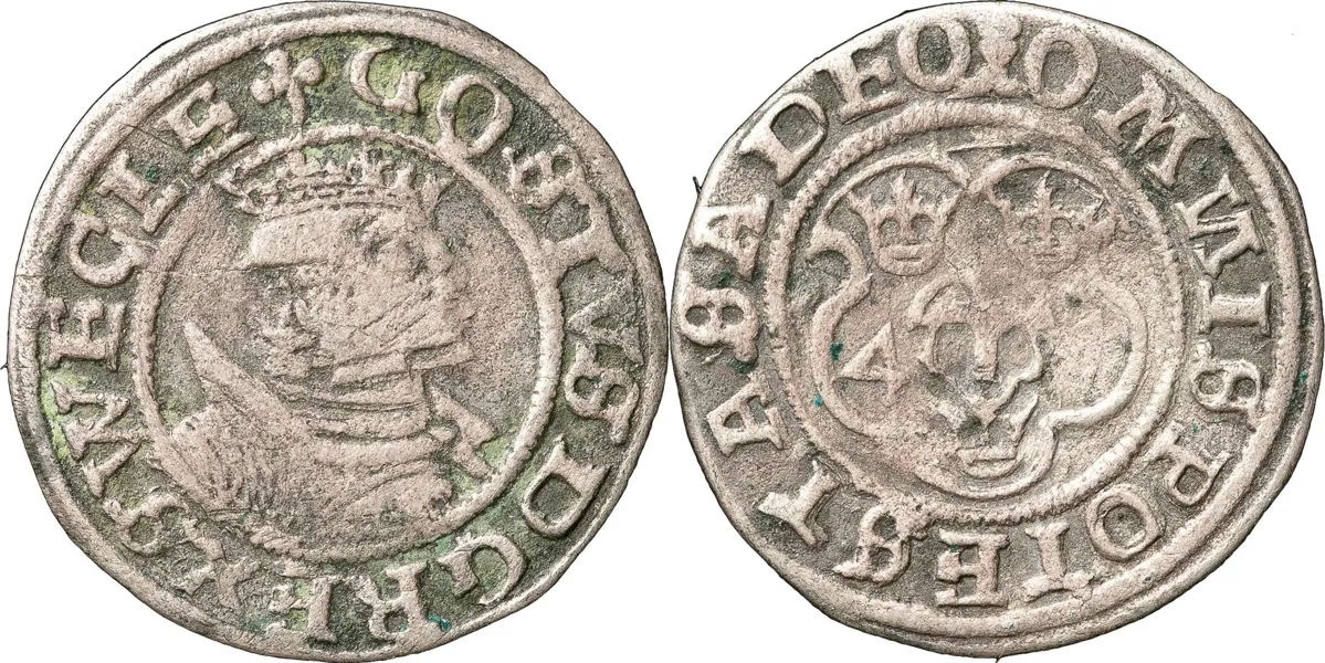 SVARTSJÖ. 2 öre 1541