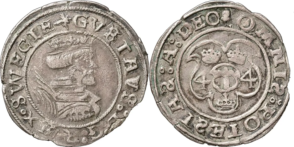 SVARTSJÖ. 2 öre 1544