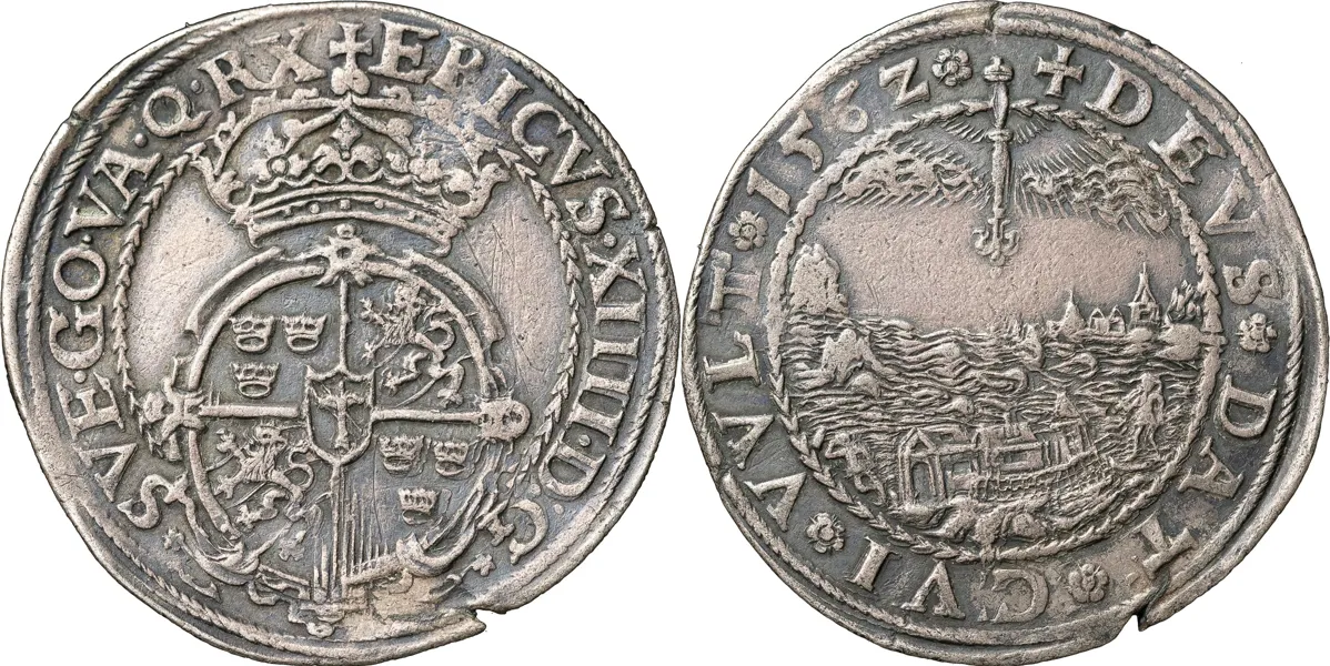STOCKHOLM. 1 1/2 mark 1562