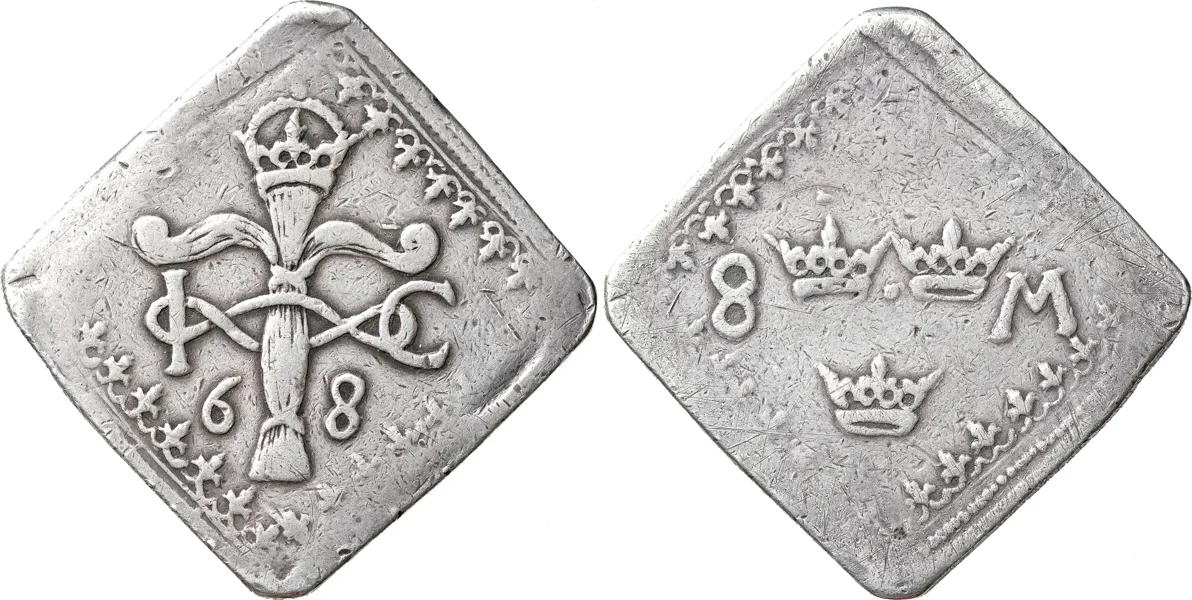 VADSTENA. 8 mark 1568