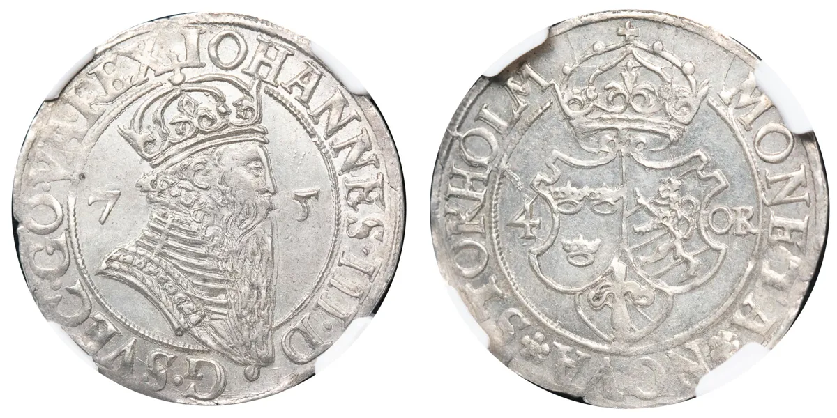 STOCKHOLM. 4 öre 1575