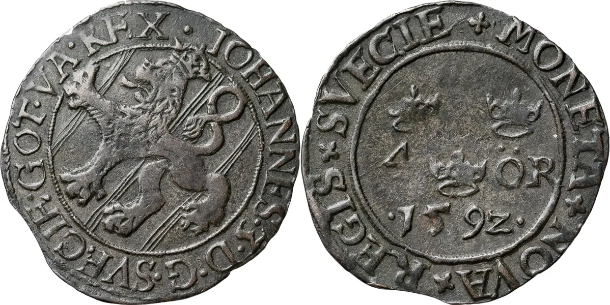 STOCKHOLM. 4 öre 1592