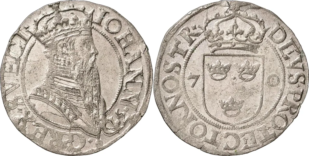 STOCKHOLM. 2 öre 1570