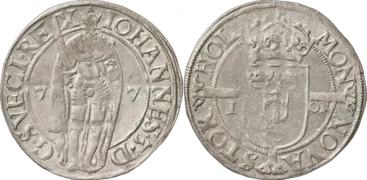 STOCKHOLM. Öre 1577