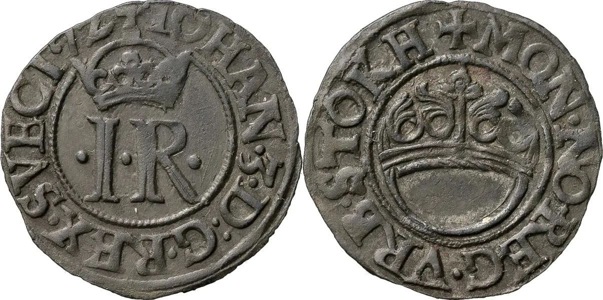 STOCKHOLM. 1/2 öre 1572