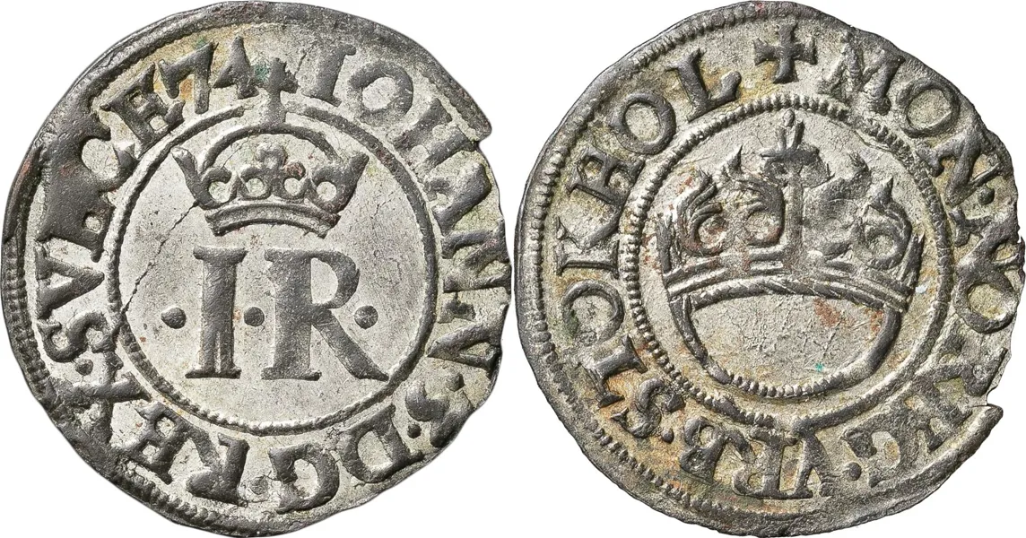 STOCKHOLM. 1/2 öre 1574