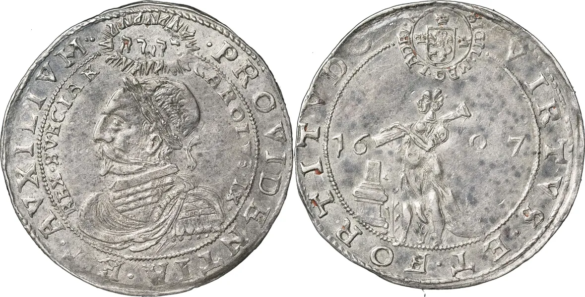 STOCKHOLM. 1/8 riksdaler 1607