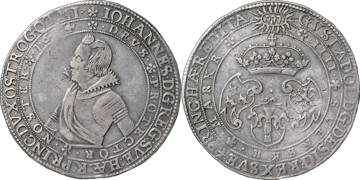 VADSTENA eller SÖDERKÖPING. 4 mark 1614