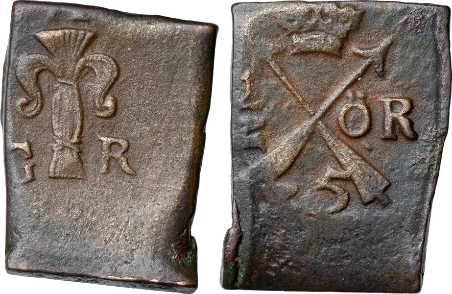 SÄTER. 1/2 öre 1625