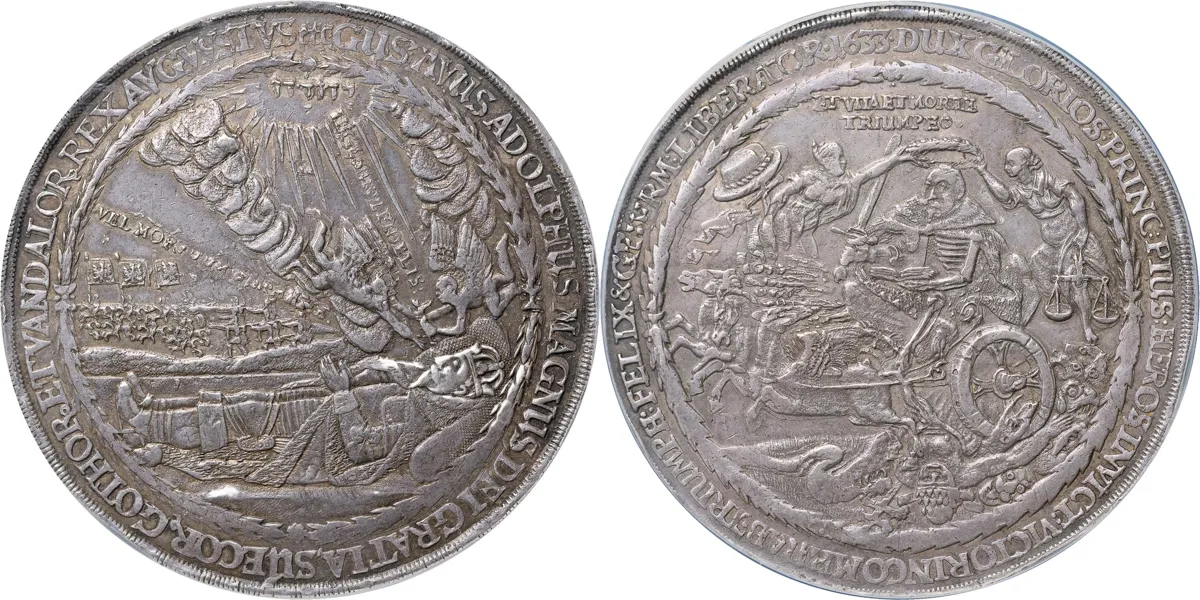 WOLGAST. 2 taler 1633