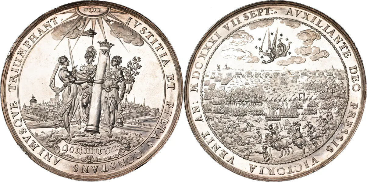 Segern i slaget vid Breitenfeld 1631. Av S