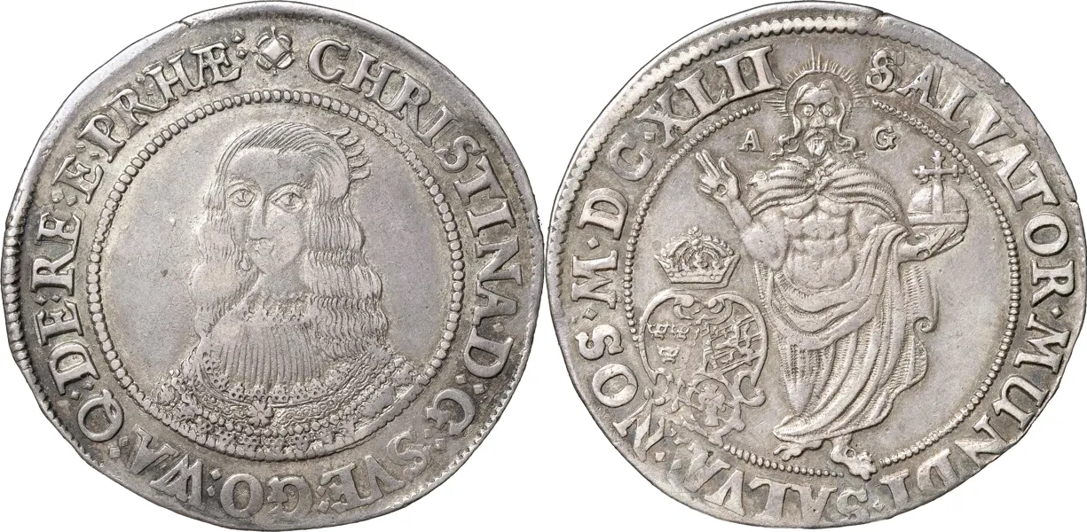 STOCKHOLM. 1/2 riksdaler 1642
