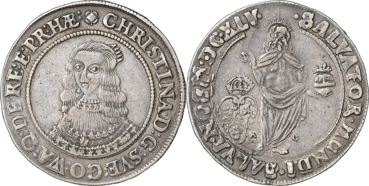 STOCKHOLM. 1/2 riksdaler 1645