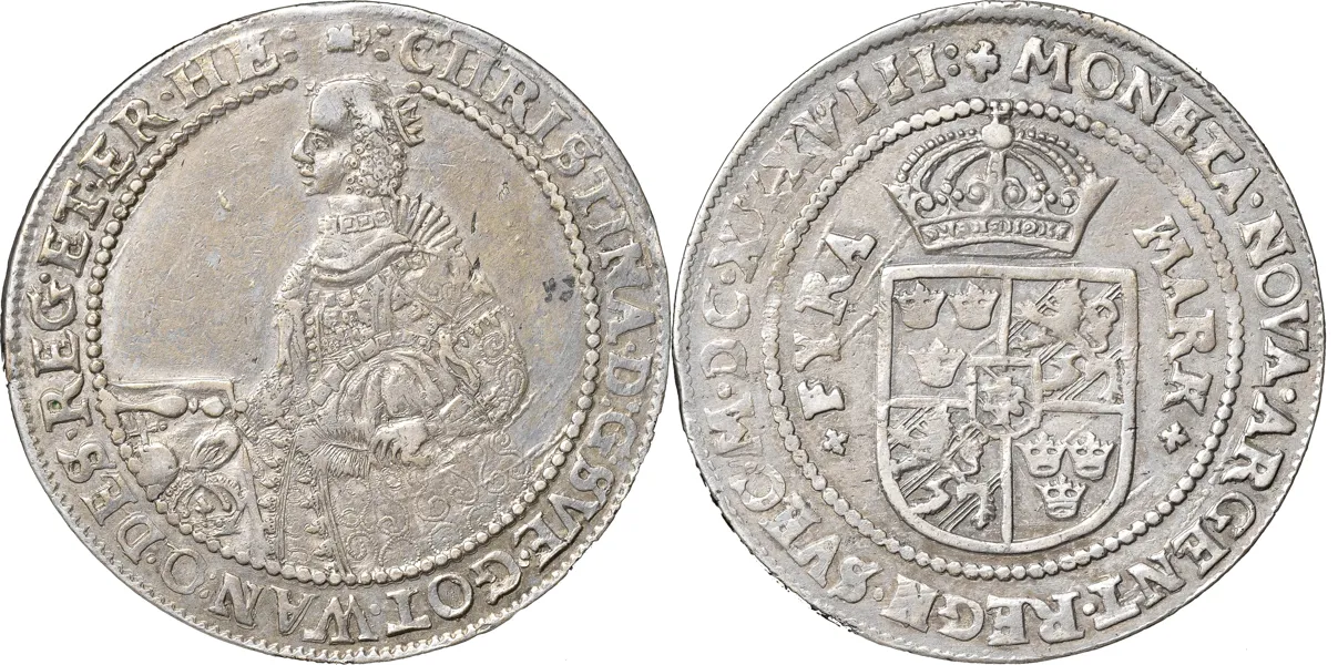 STOCKHOLM. 4 mark 1638