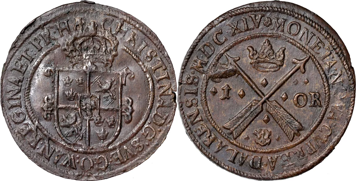 AVESTA. Öre 1645