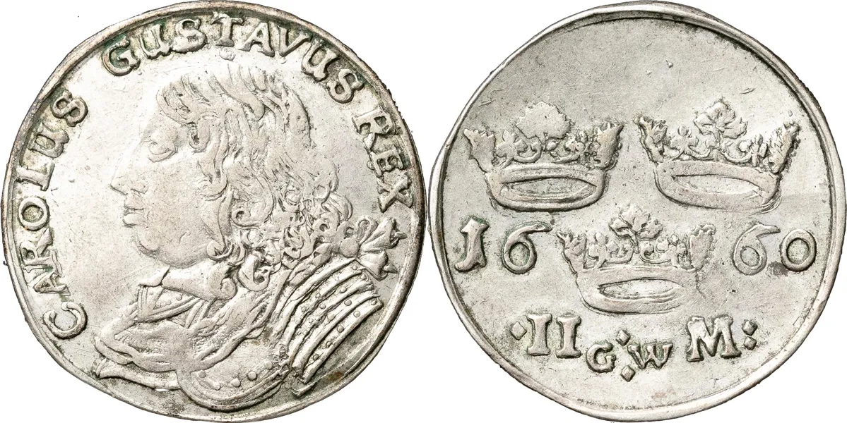 STOCKHOLM. 2 mark 1660
