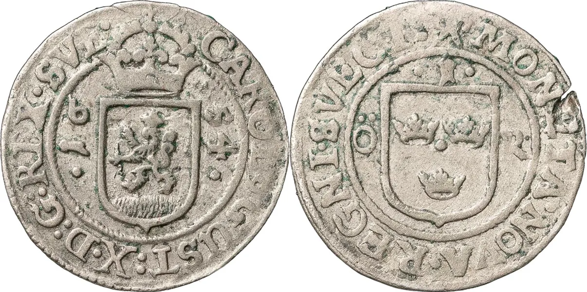 STOCKHOLM. Öre 1654