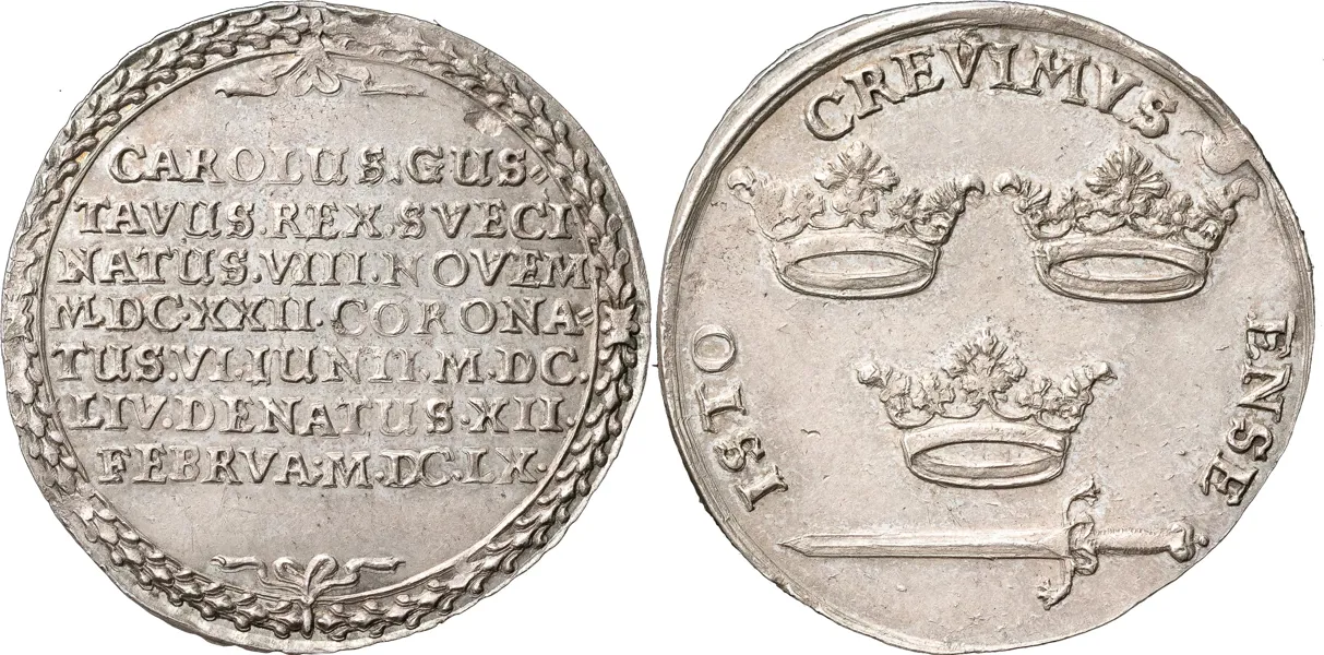 STOCKHOLM. 1/3 riksdaler 1660