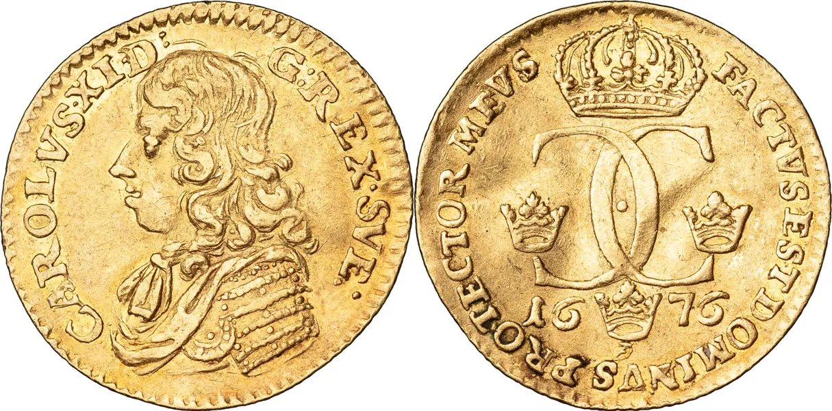 STOCKHOLM. Dukat 1676