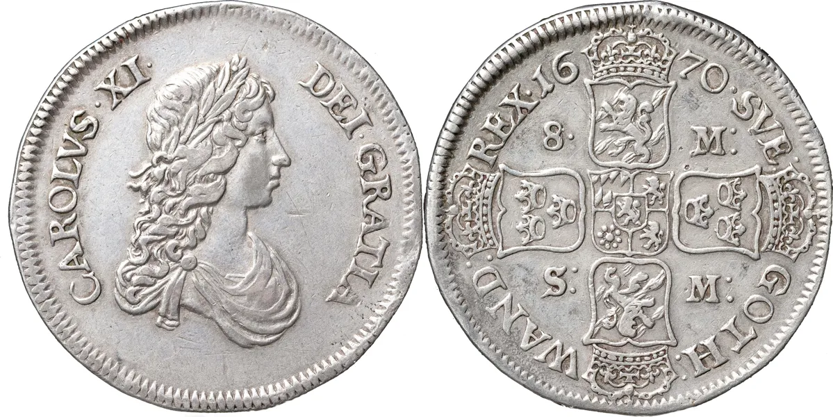 STOCKHOLM. 8 mark 1670