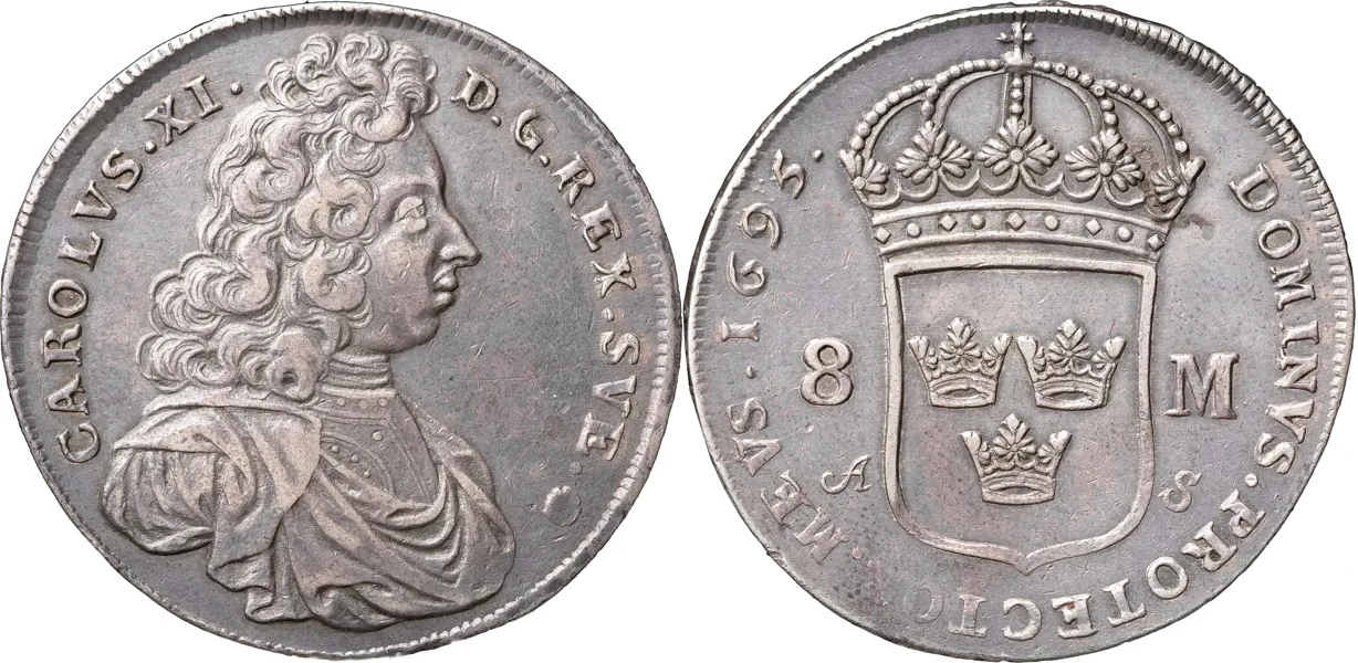 STOCKHOLM. 8 mark 1695