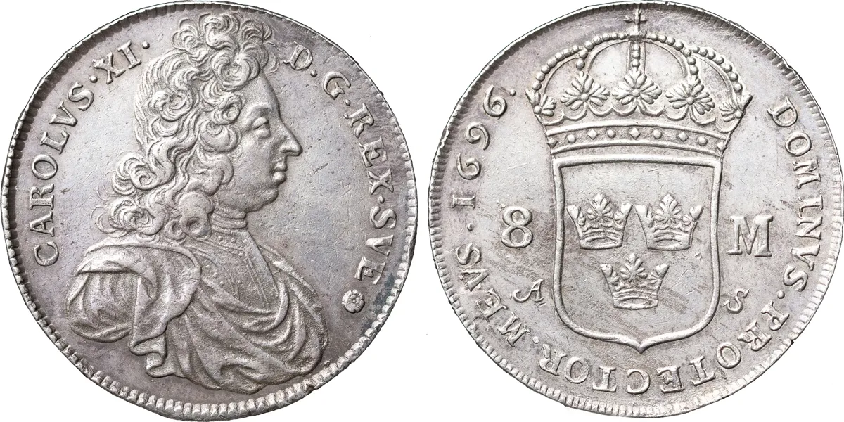 STOCKHOLM. 8 mark 1696