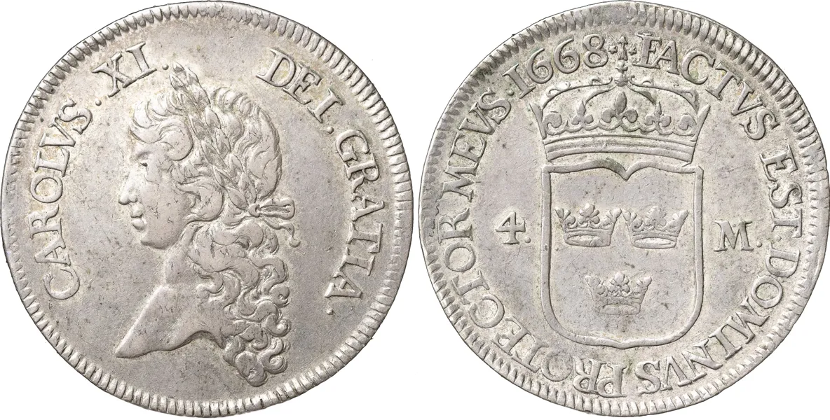 STOCKHOLM. 4 mark 1668