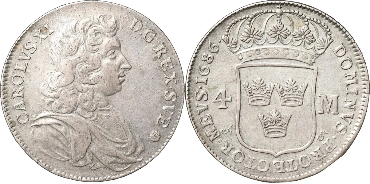 STOCKHOLM. 4 mark 1686