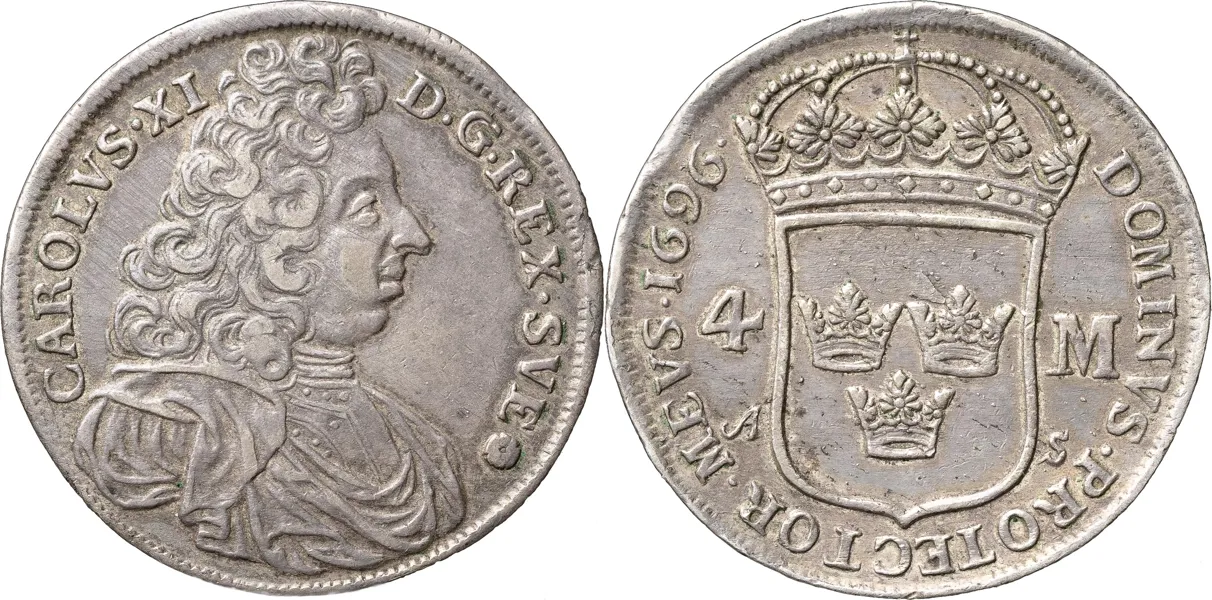 STOCKHOLM. 4 mark 1696