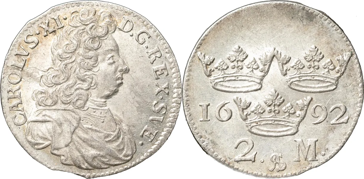 STOCKHOLM. 2 mark 1692