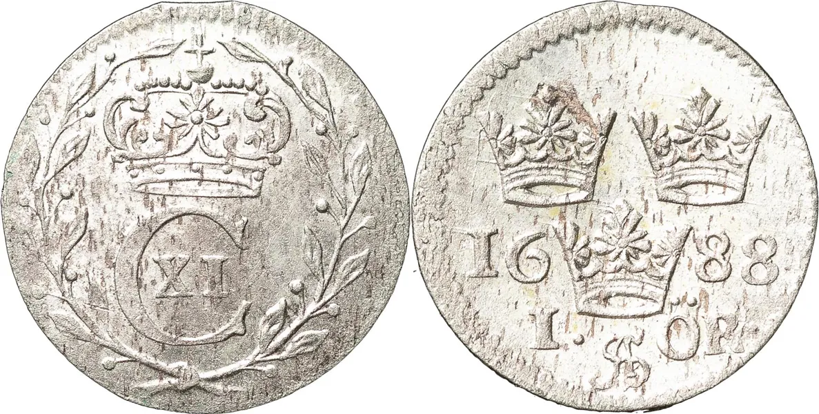 STOCKHOLM. Öre 1688