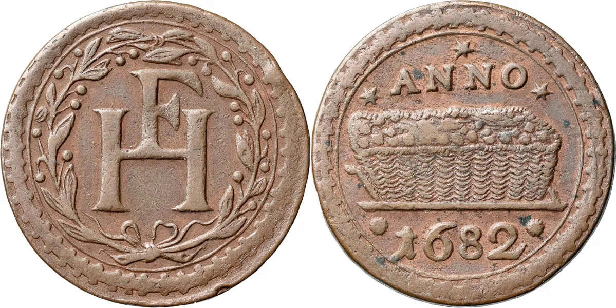 STORA KOPPARBERGS GRUVA OCH BERGSLAG. Stig kol för Friedrich Hansen 1682